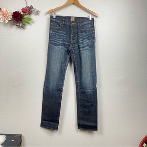 PRPS EUC Men RAMBLER Dark Wash Japanese Textile Cotton Blend Jeans 29